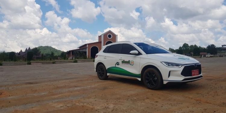 မန္တလေး-ပြင်ဦးလွင် EV Taxi ၁၉ စီးဖြင့် ပြေးဆွဲနေ