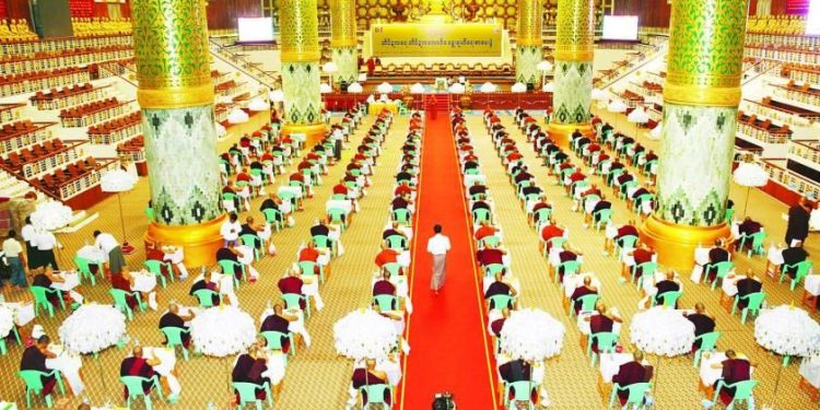 ၇၇ ကြိမ်မြောက် တိပိဋကဓရ တိပိဋကကောဝိဒရွေးချယ်ရေးစာမေးပွဲ(သဘောရေးဖြေ)ပွဲ၌ သံဃာစုစုပေါင်း ၁၆၇ ပါး ဝင်ရောက်ဖြေဆို