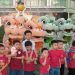 တရုတ်နှစ်သစ်ကူးအထိမ်းအမှတ် စတုဒိသာကျွေးမွေးပြီး ခြင်္သေ့၊နဂါးအကအဖွဲ့များ ကပြဖျော်ဖြေ