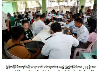 တရားမဝင်ပြည်ပနိုင်ငံသား ၂၇၃ ဦးကို ထပ်မံထိန်းသိမ်း