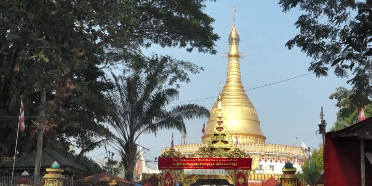 ကမ္ဘာအေးစေတီ၌ ထမနဲထိုးပွဲ ကျင်းပ