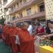 အလိုတော်ပြည့်ကျောင်းတိုက်၌ စားသောက်ကုန်များ လှူဒါန်း