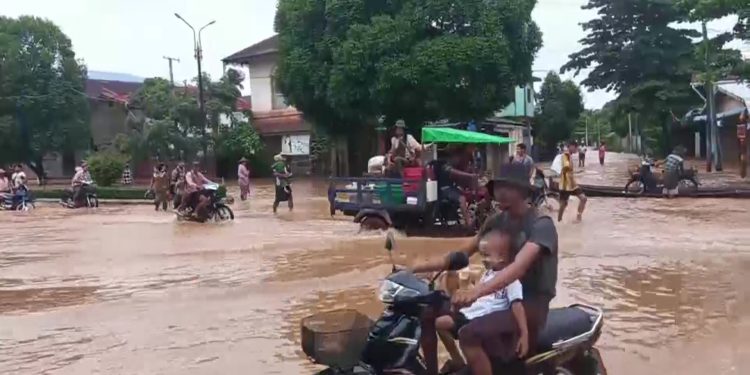 ရွှေကျင်တွင် ရေဘေးသင့်ပြည်သူ ၃၀၀၀ ကျော်ထိ ရှိလာ