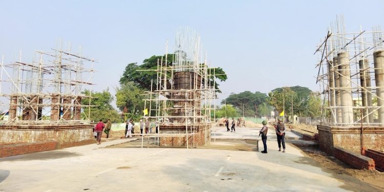 စစ်တွေမြို့အဝင်မုခ်ဦးသစ် တည်ဆောက်မှု ၅၀ ရာခိုင်နှုန်း ပြီးစီး