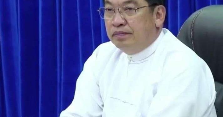 တပ်မတော်သားလွှတ်တော်ကိုယ်စားလှယ်အစုအဖွဲ့ ဦးညိုစောအား ဒုသမ္မတတင်မြှောက်