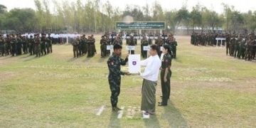 လက်နက်ကိုင် ၅၁၇ ဦး လက်နက်၊ ခဲယမ်းများနှင့်အတူ ဥပဒေဘောင်အတွင်းဝင်ရောက်