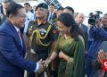 သမ္မတကြီး ဦးမင်းအောင်လှိုင် နေပြည်တော်သို့ ပြန်လည်ရောက်ရှိ