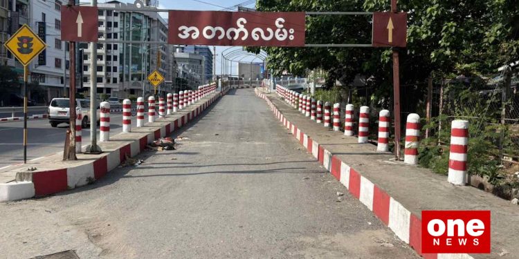 မန္တလေးဘူတာကြီးအပေါ်က ခုံးကျော်တံတား ပြန်လည်ဖွင့်လှစ်